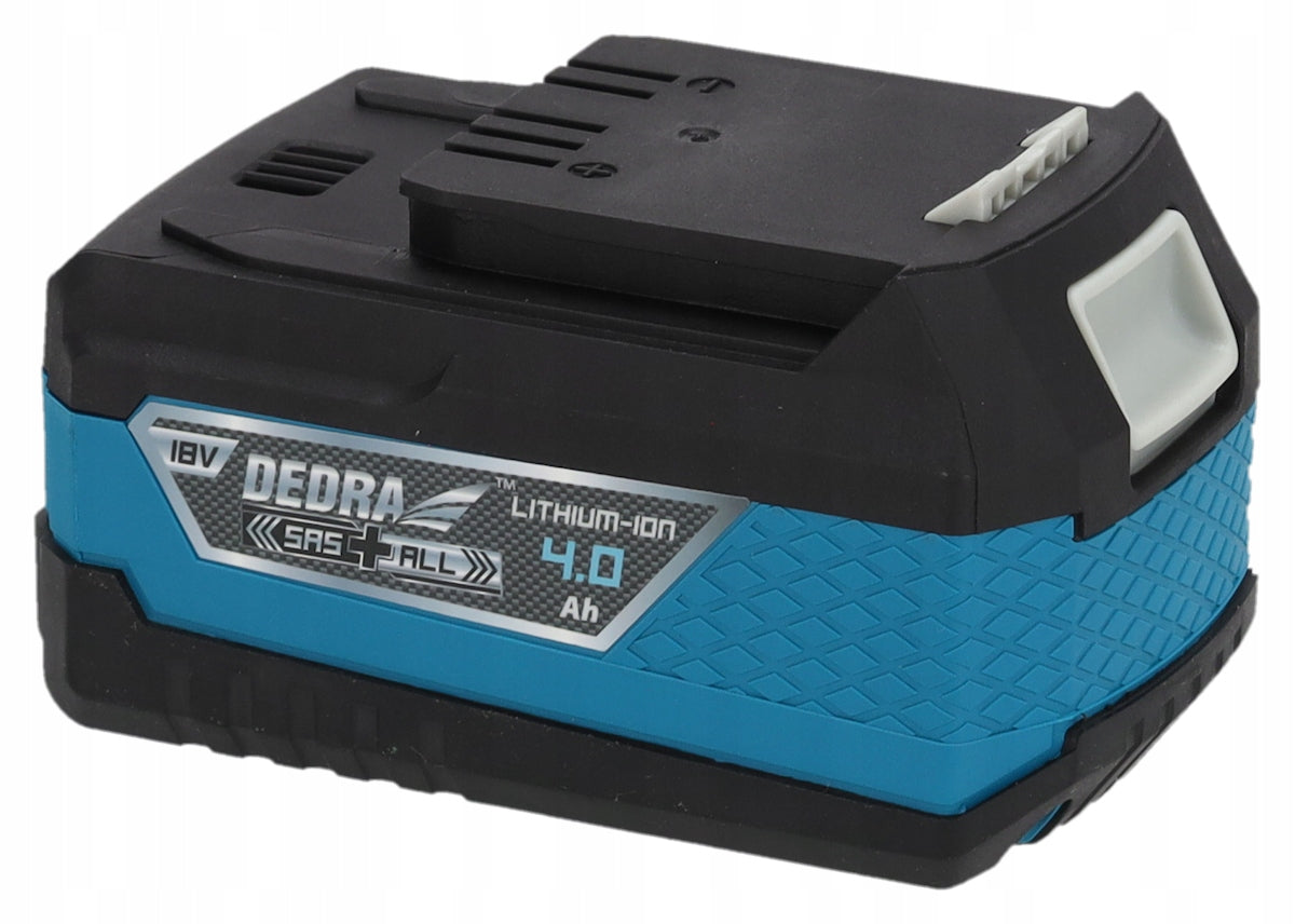 Rechargeable battery, DEDRA SAS+ALL DED7034 4.0Ah LI-ion battery Manufacturer code DED7034