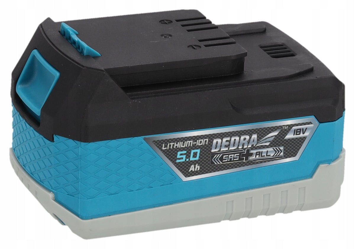 Rechargeable battery, DEDRA SAS+ALL DED7035 5.0Ah LI-ion battery Battery capacity 5 Ah