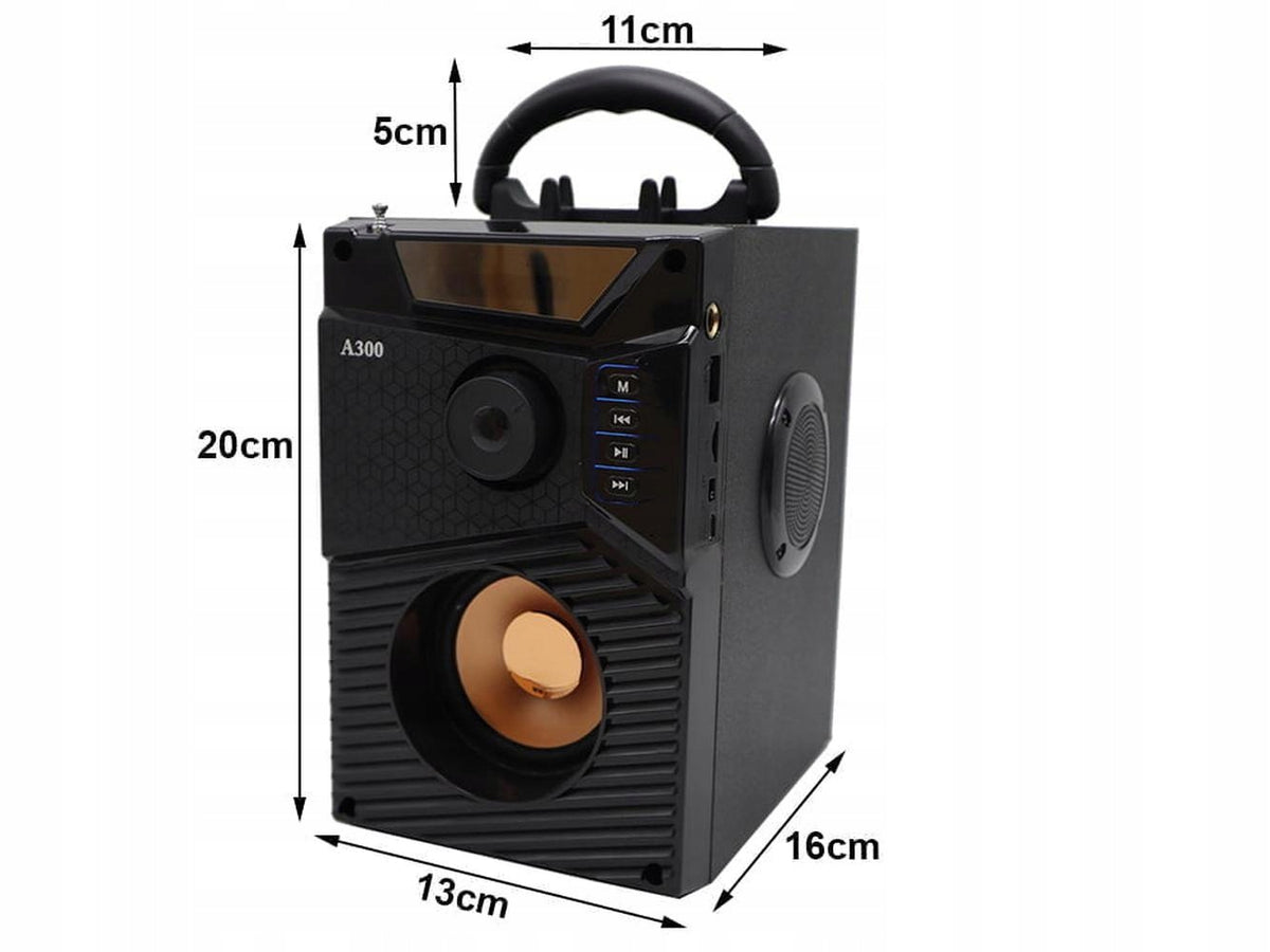 Rechargeable bluetooth speaker SD FM radio USB Brand Verk Group