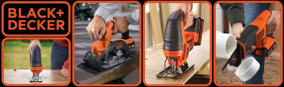 Reciprocating saber saw 750W 2x blade suitcase BLACK DECKER BES301K Manufacturer code BES301