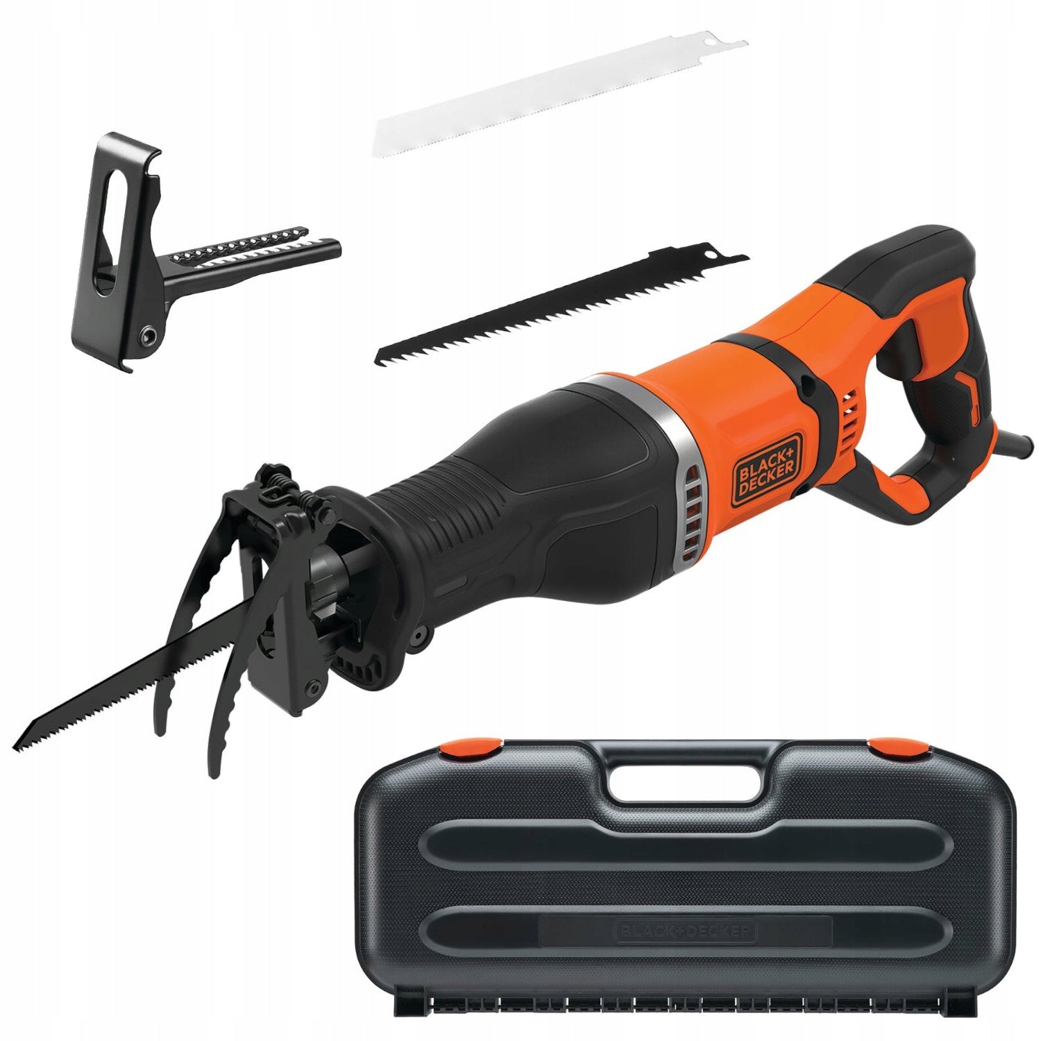 Reciprocating saber saw 750W 2x blade suitcase BLACK DECKER BES301K