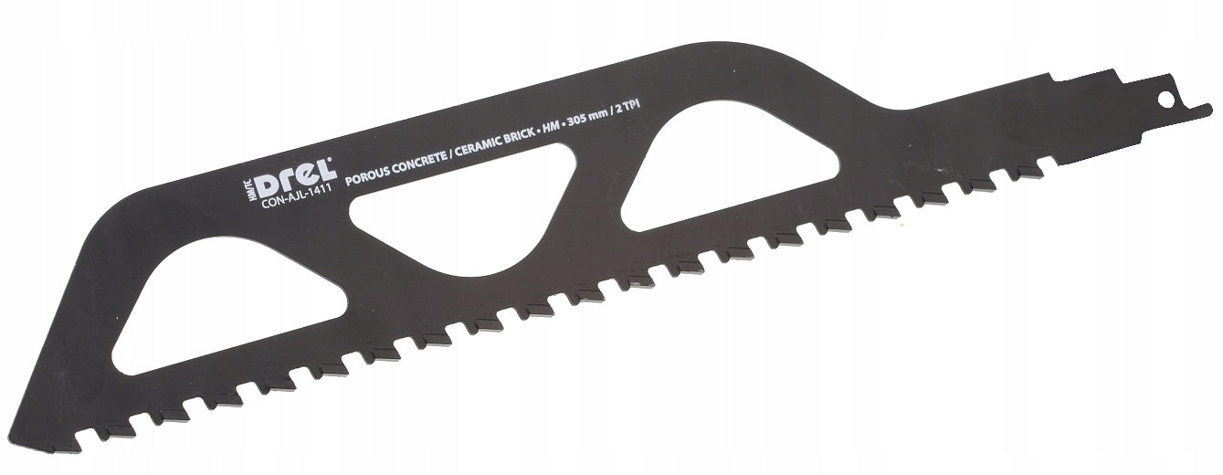 Reciprocating saw blade CELLULAR CONCRETE AERATED CONCRETE 305/50mm Drel Brand Drel