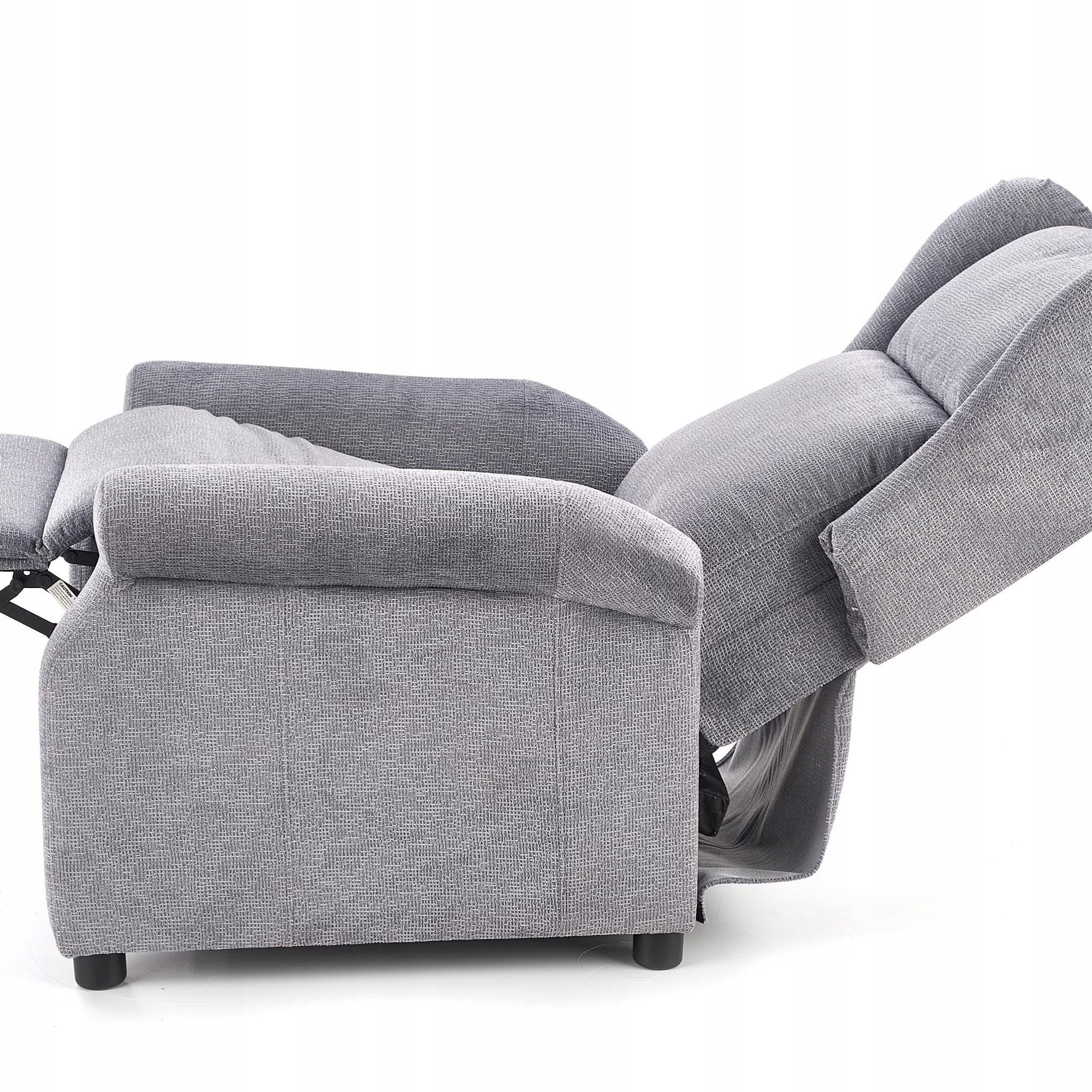 Reclining armchair Agustin color POPIEL Brand Halmar