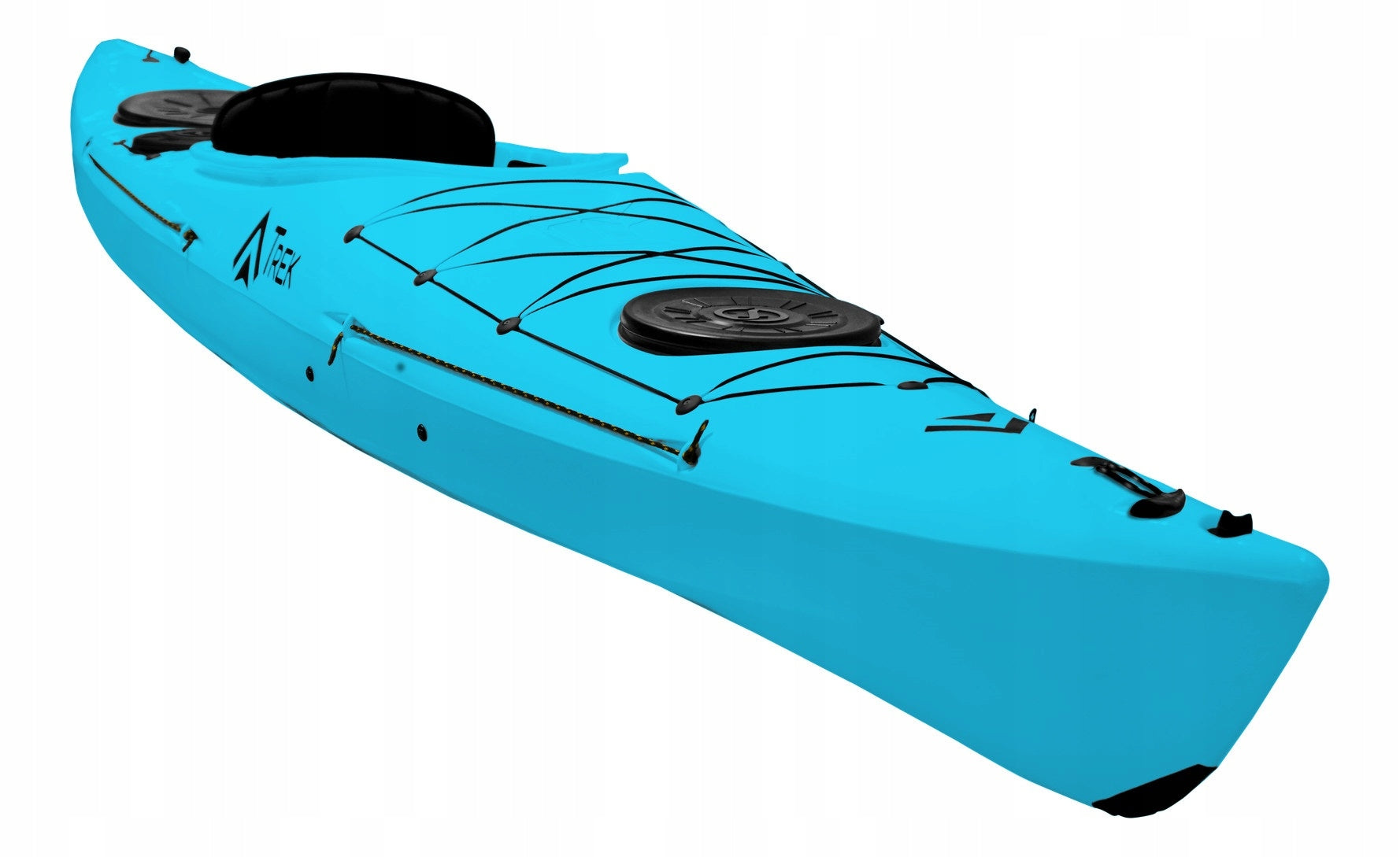 Recreational kayak made of polyethylene TREK Aquarius blue comfortable one