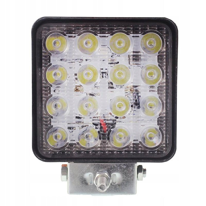 Rectangular LED work lamp without holes, diffused lighting Manufacturer code JA110425/20T