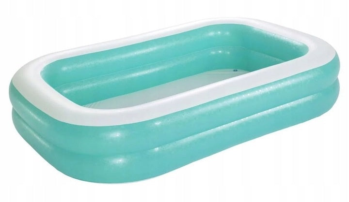 Rectangular family inflatable pool 262x175x51 LARGE inflatable for children
