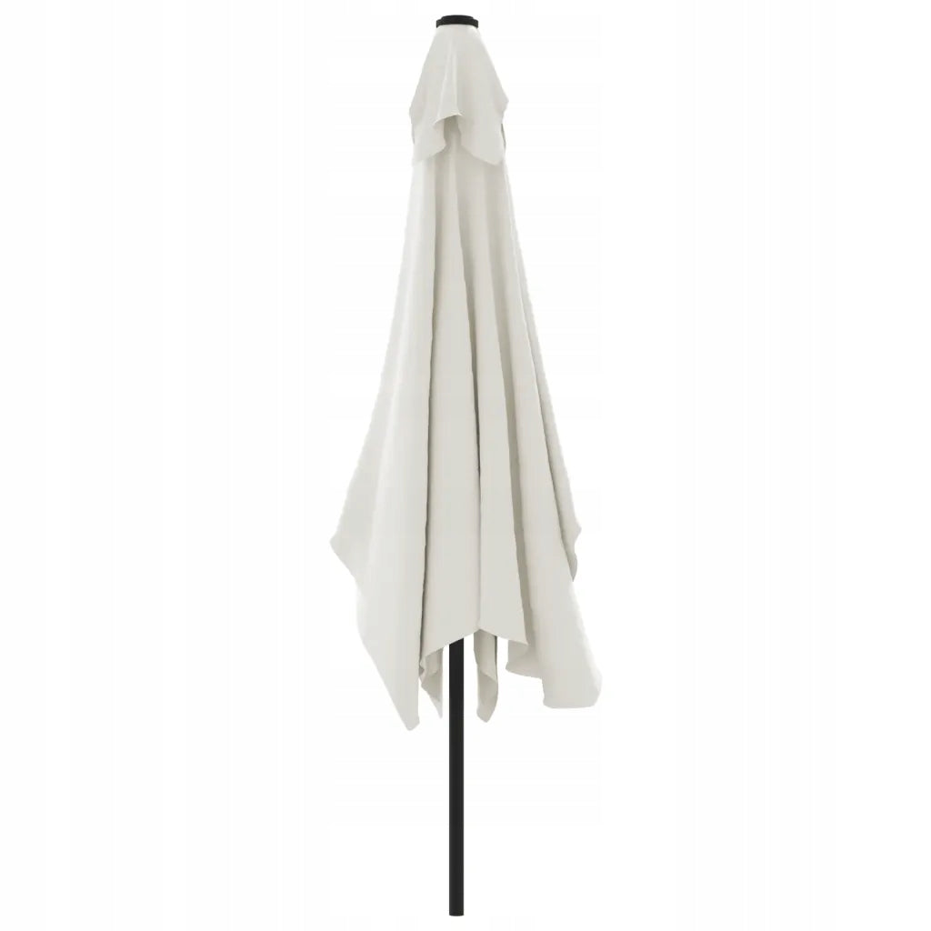 Rectangular garden umbrella, white, 200x300 cm Diameter/width 200 cm