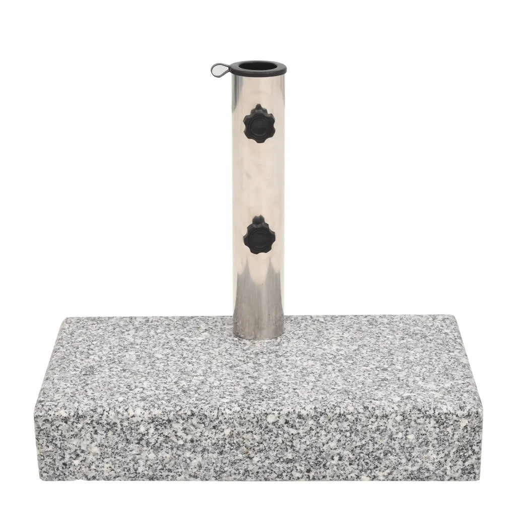Rectangular umbrella base, granite, 25 kg Diameter/width 11 cm