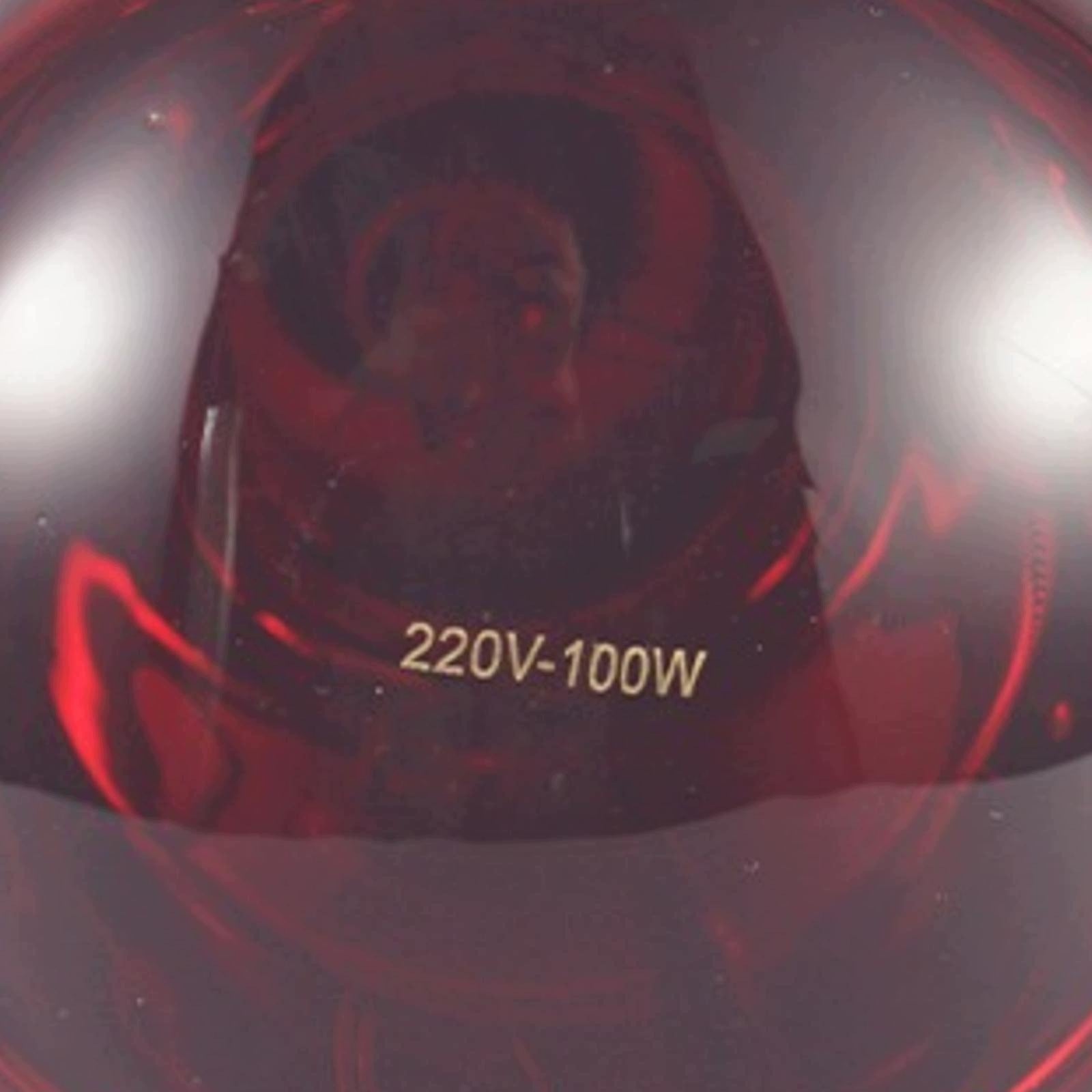 Red Heat Lamp Bulb,Infrared Bulb,Infrared Reptiles Heat Lamp Bulb,Basking Medical device type accessories for a medical device or a product without an intended medical purpose