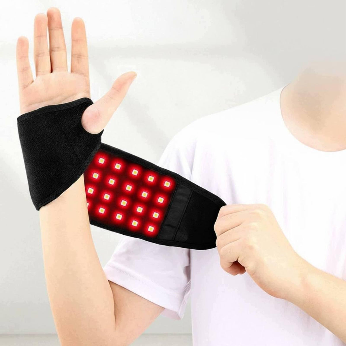 Red Light Wristband Time Setting Therapeutic Light Brace Intermittent Mode Medical device type accessories for a medical device or a product without an intended medical purpose