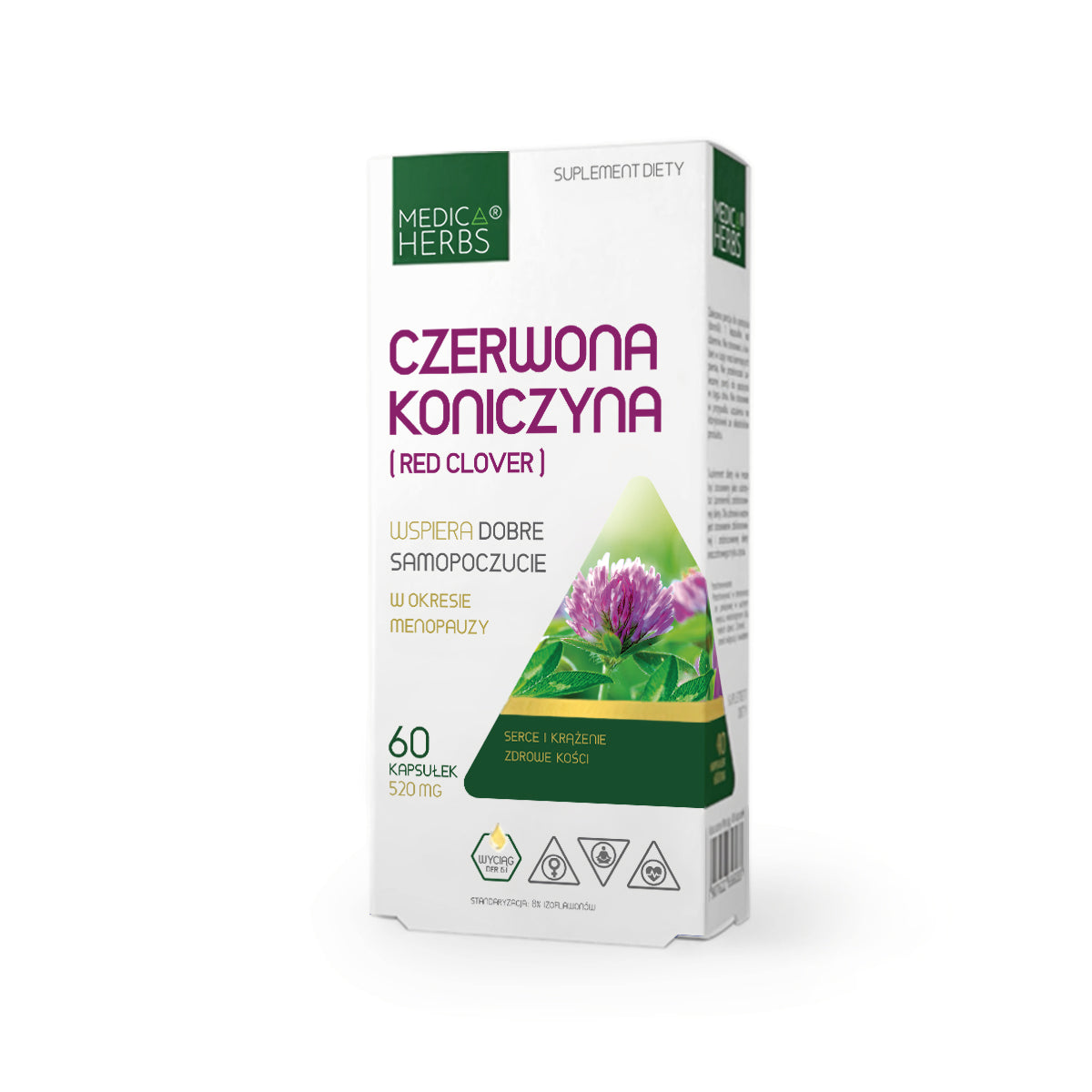 Red clover+ 520 mg 8% | Menopause and comfort | NEW | POWERFUL EXTRACT Name other