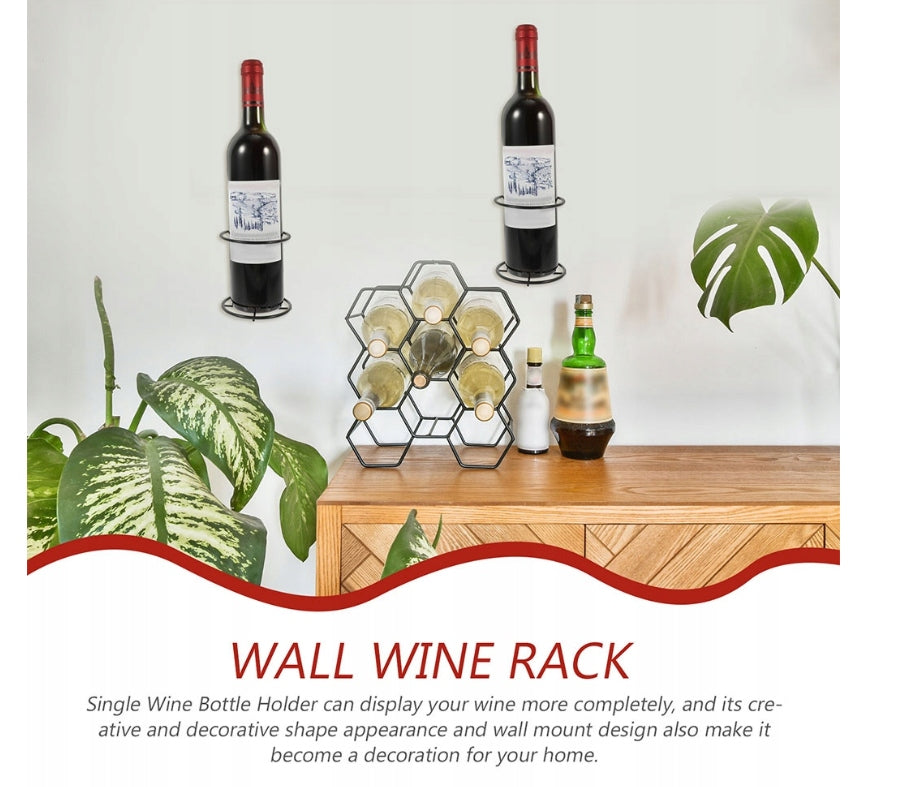 Red wine rack hanging on the wall EAN (GTIN) 4006641114157