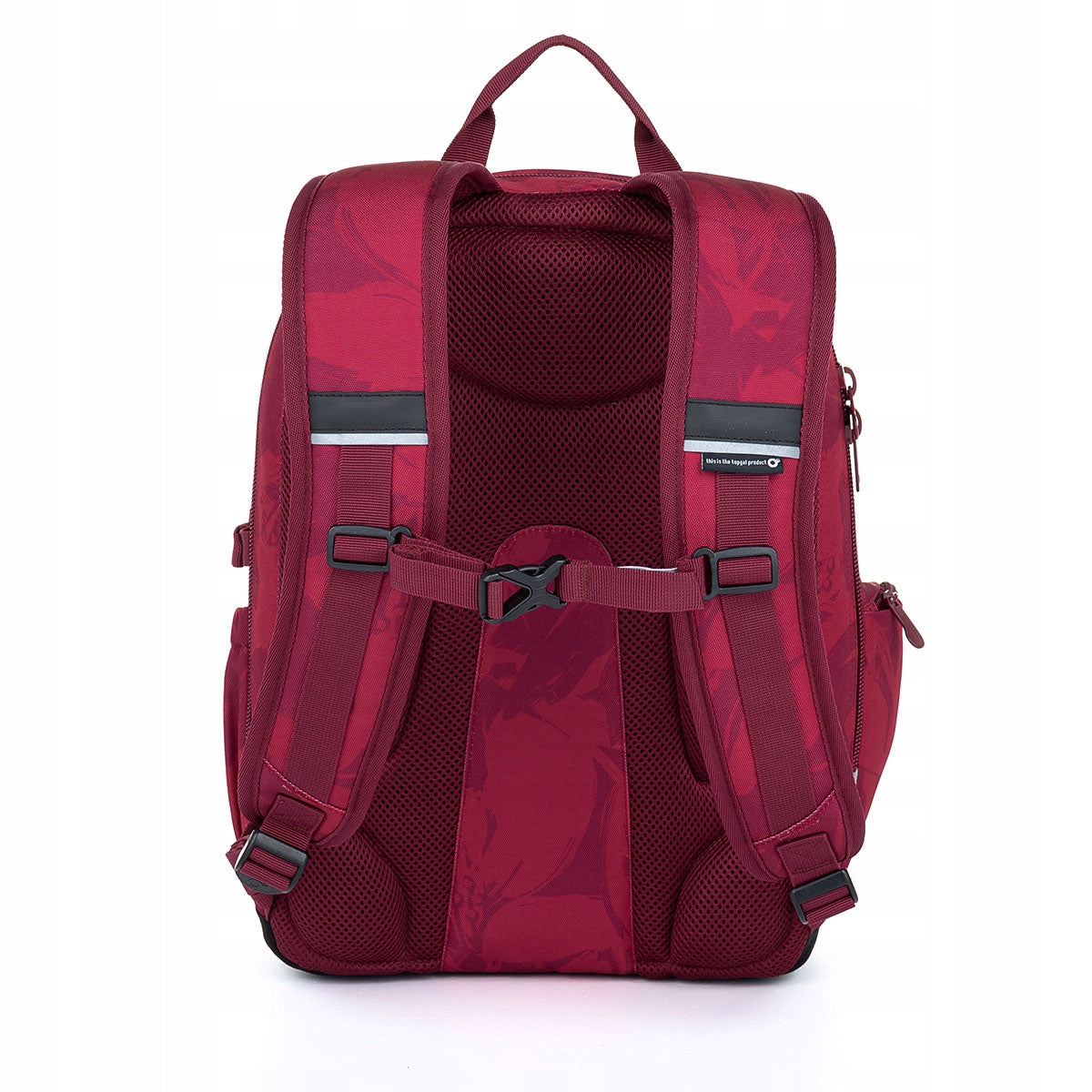 Red youth backpack Topgal SURI 23022 Brand Topgal
