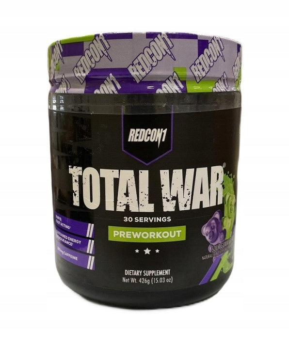 Redcon1 Total War Sour Gummy Bear Pre-Workout Conditioner 426g