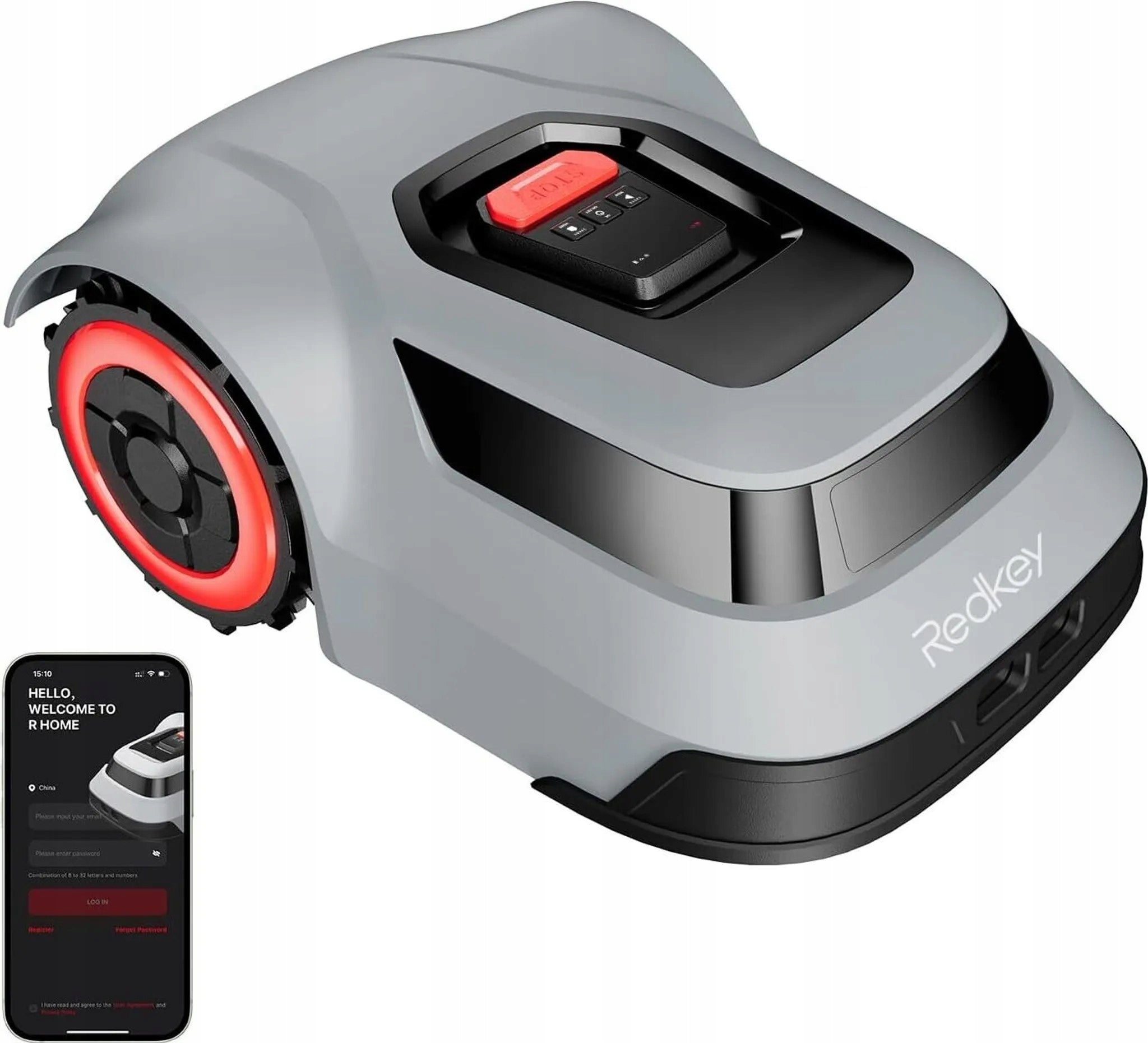 Redkey MGC500 Robot Lawn Mower 800m² C-ToF Navigation App 45% Slope