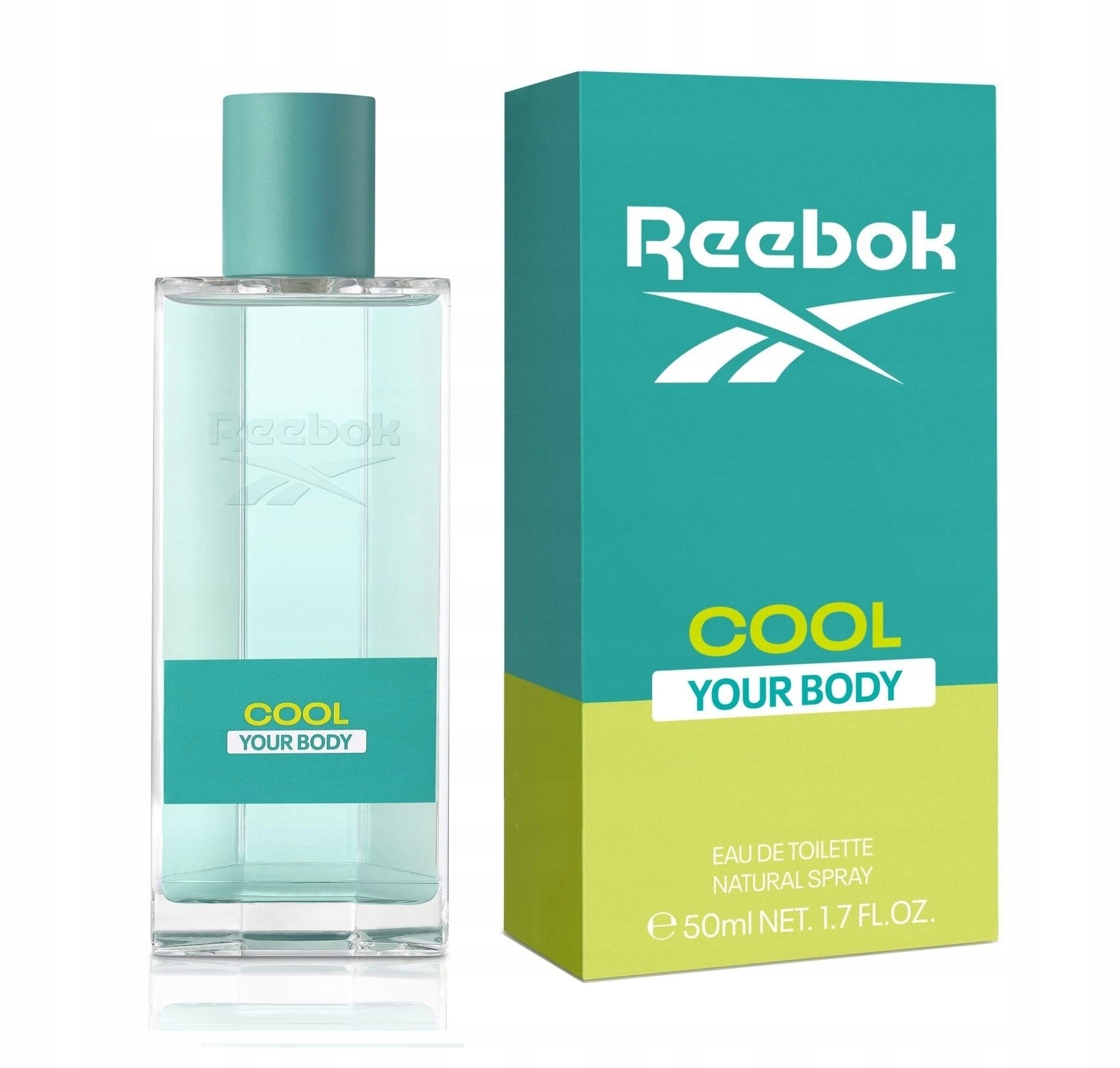 Reebok Cool Your Body Woman 2x50ml eau de toilette for women Packaging status original