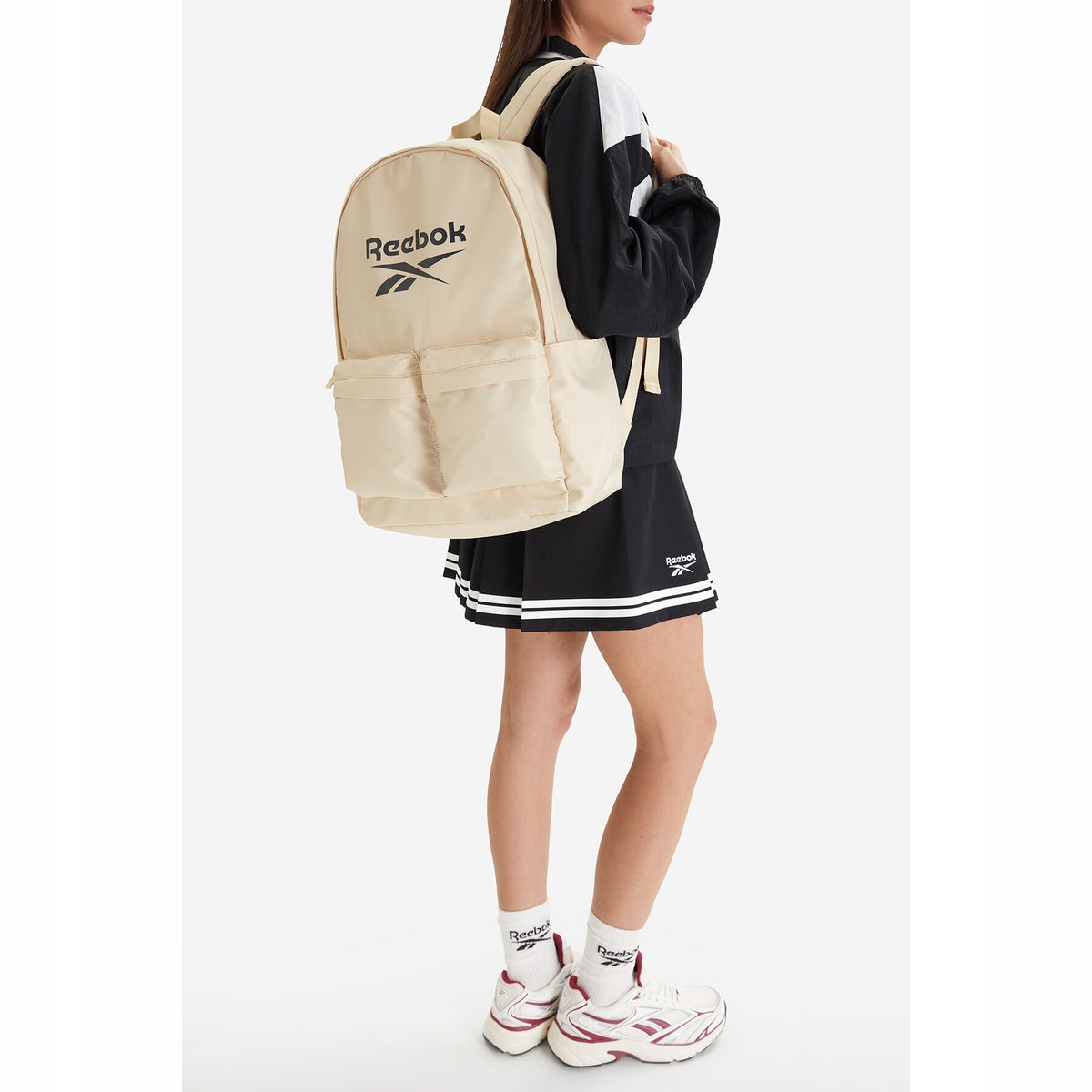 Reebok School Backpack Unisex Beige REEBOK-CEO-RBK-KL-002-09 Beige Brand Reebok