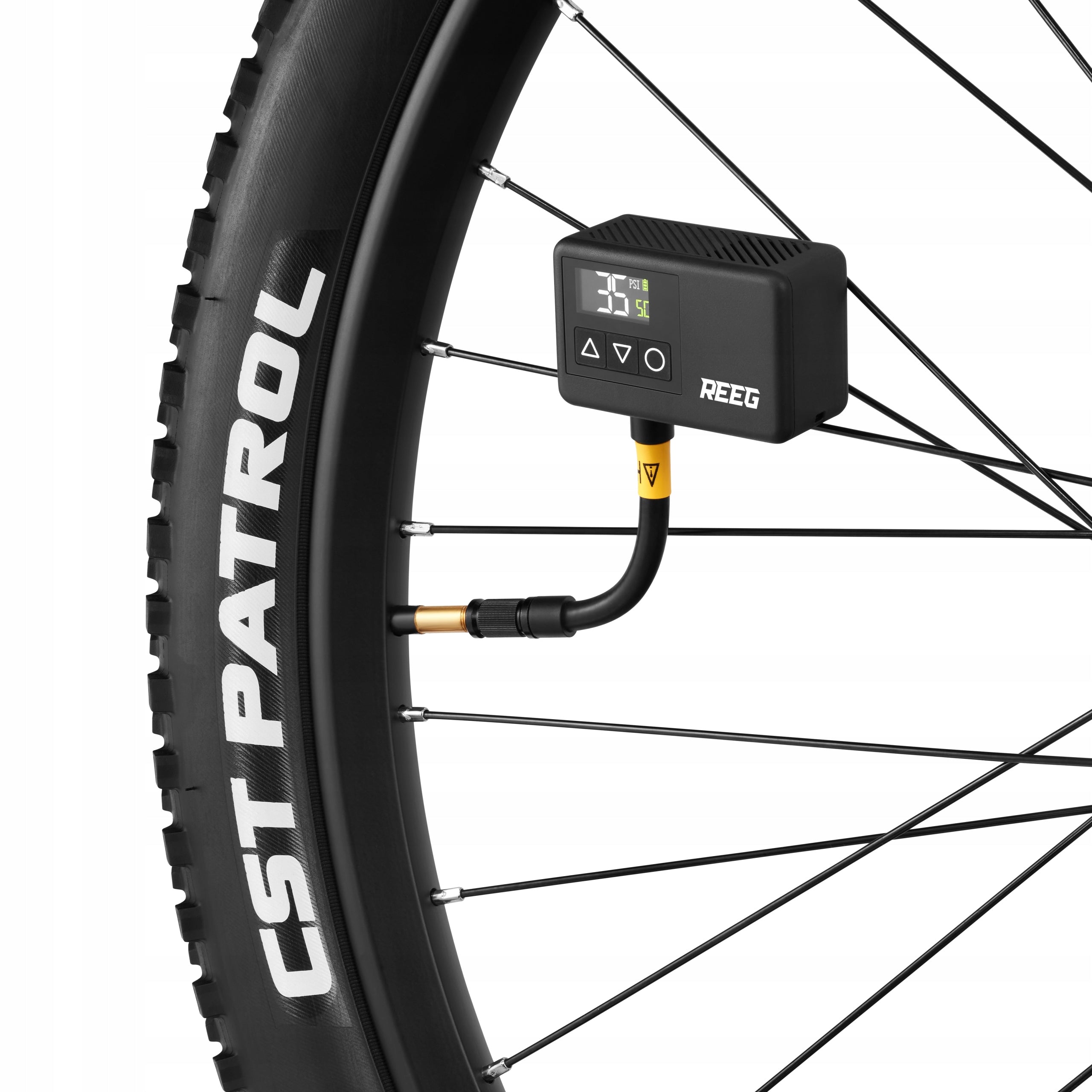 Reeg Air Pump MINI for bicycle, scooter, ball 120 PSI Kind electric