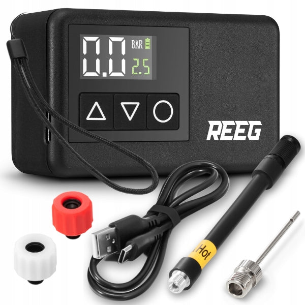 Reeg Air Pump MINI for bicycle, scooter, ball 120 PSI Manufacturer code Air Pump