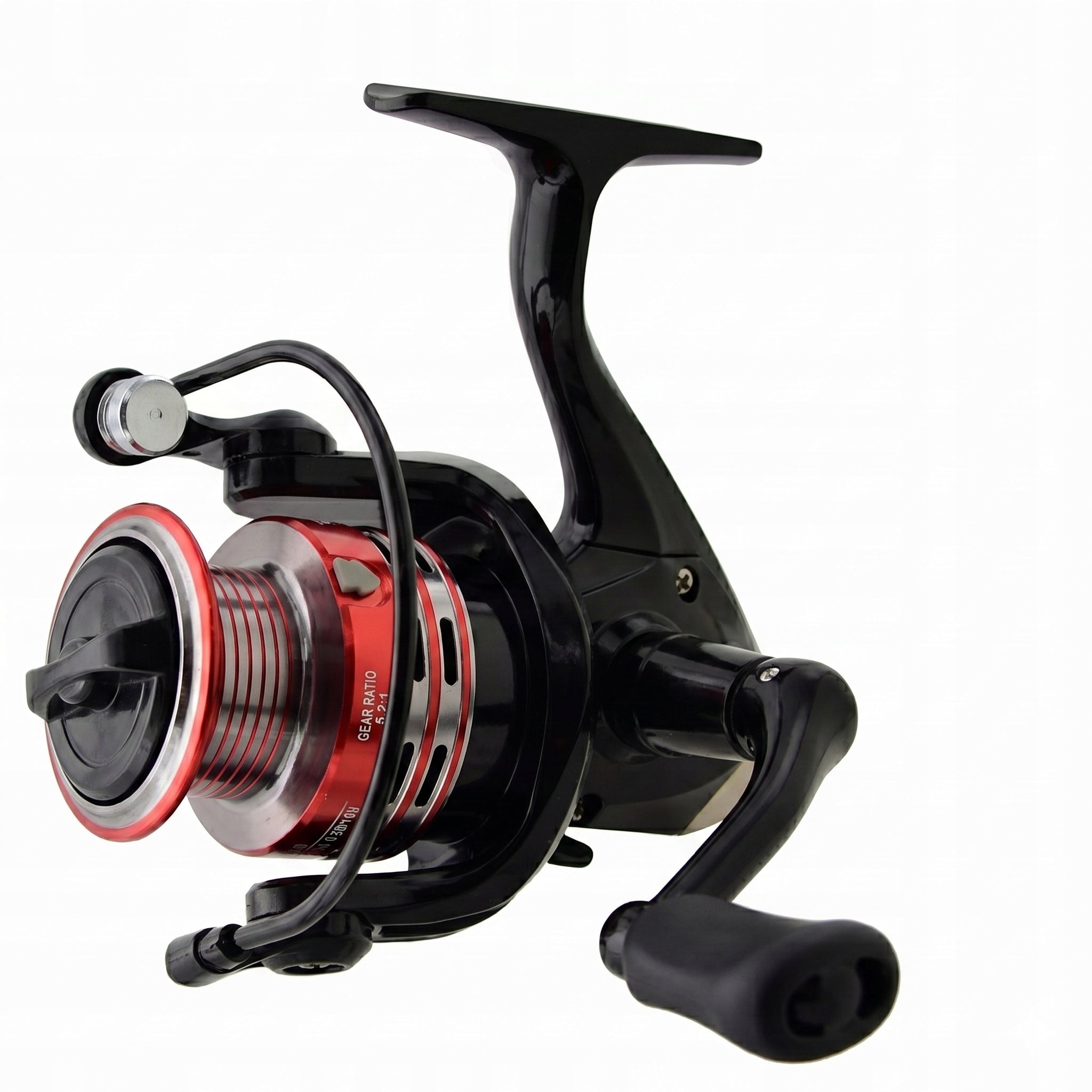 Reel FL BB 3000 Aluminum Spool Metal Crank 1+1 BB Spin 5.2:1