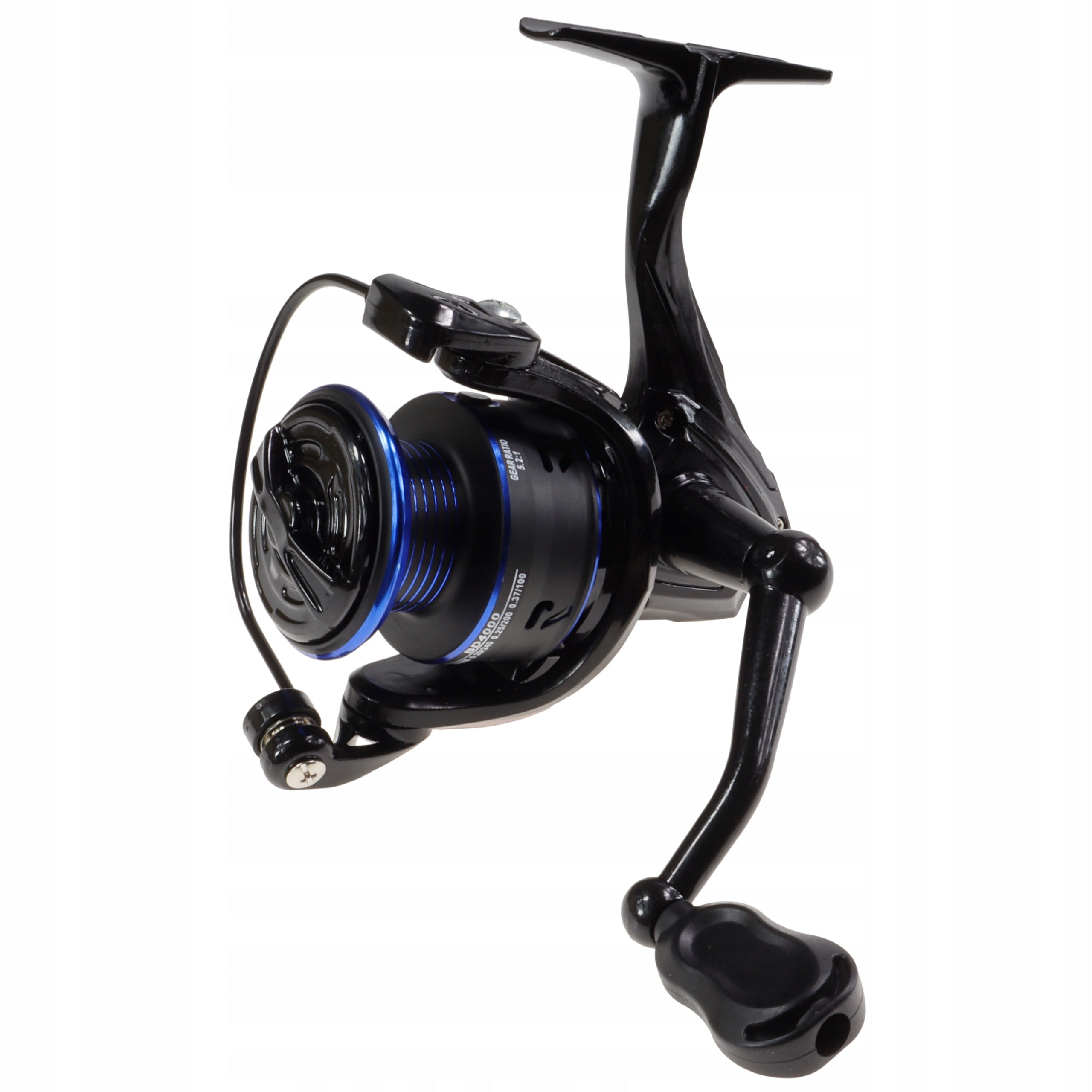 Reel FL BD 3000 Aluminum Spool Front Brake Float Spin 5.2:1