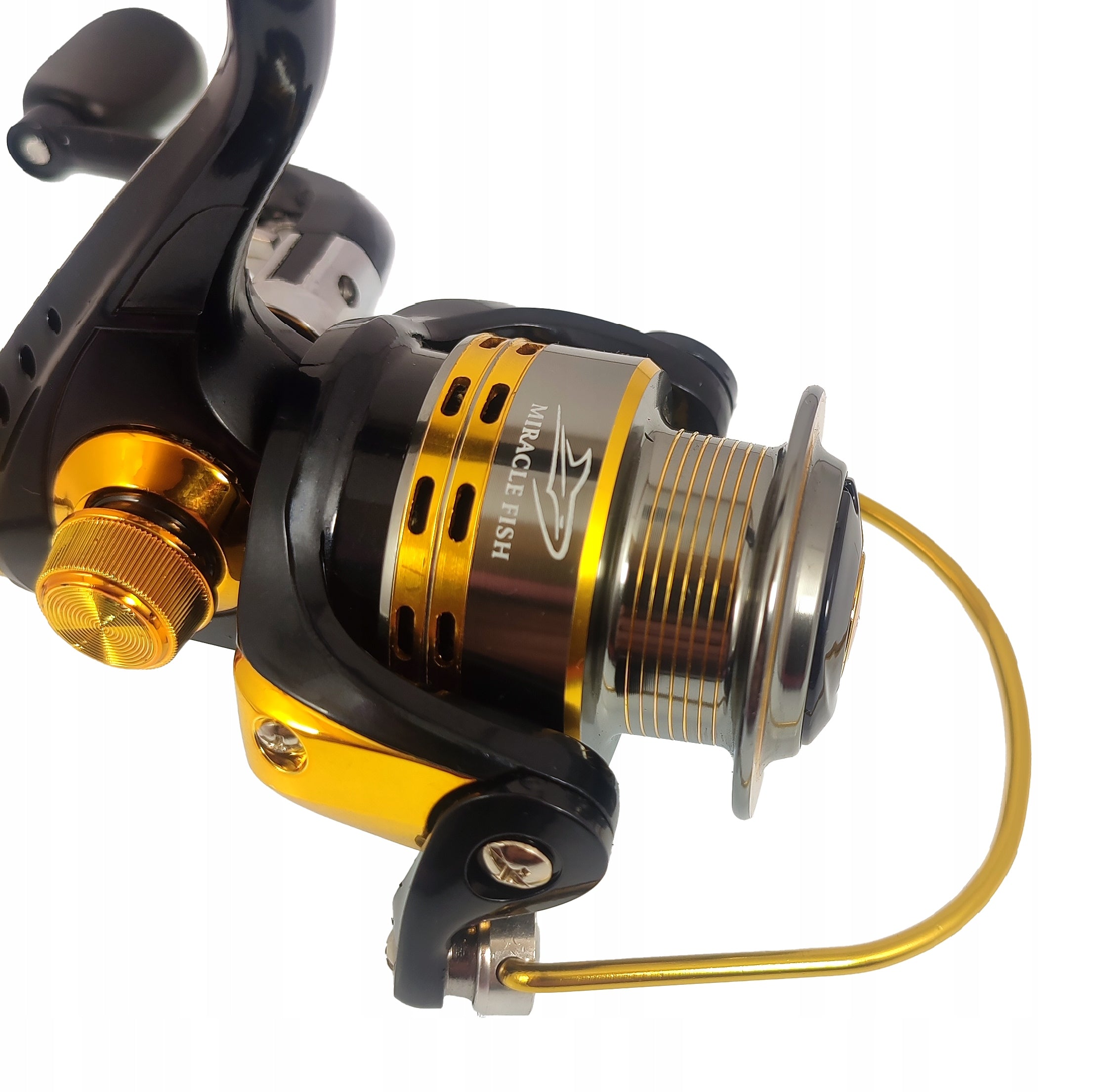 Reel FSR 2000 5.5:1 rear brake 7+1 metal spool Miracle Fish Size 2000