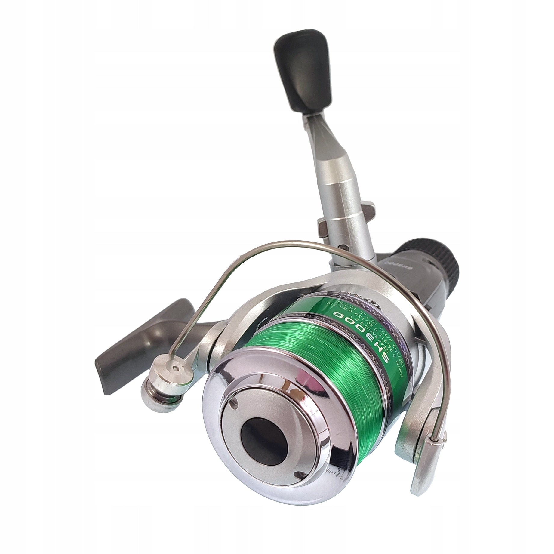 Reel SH3000 5.2:1 with Line 6 Bearings Rear Brake Miracle Fish Size 3000