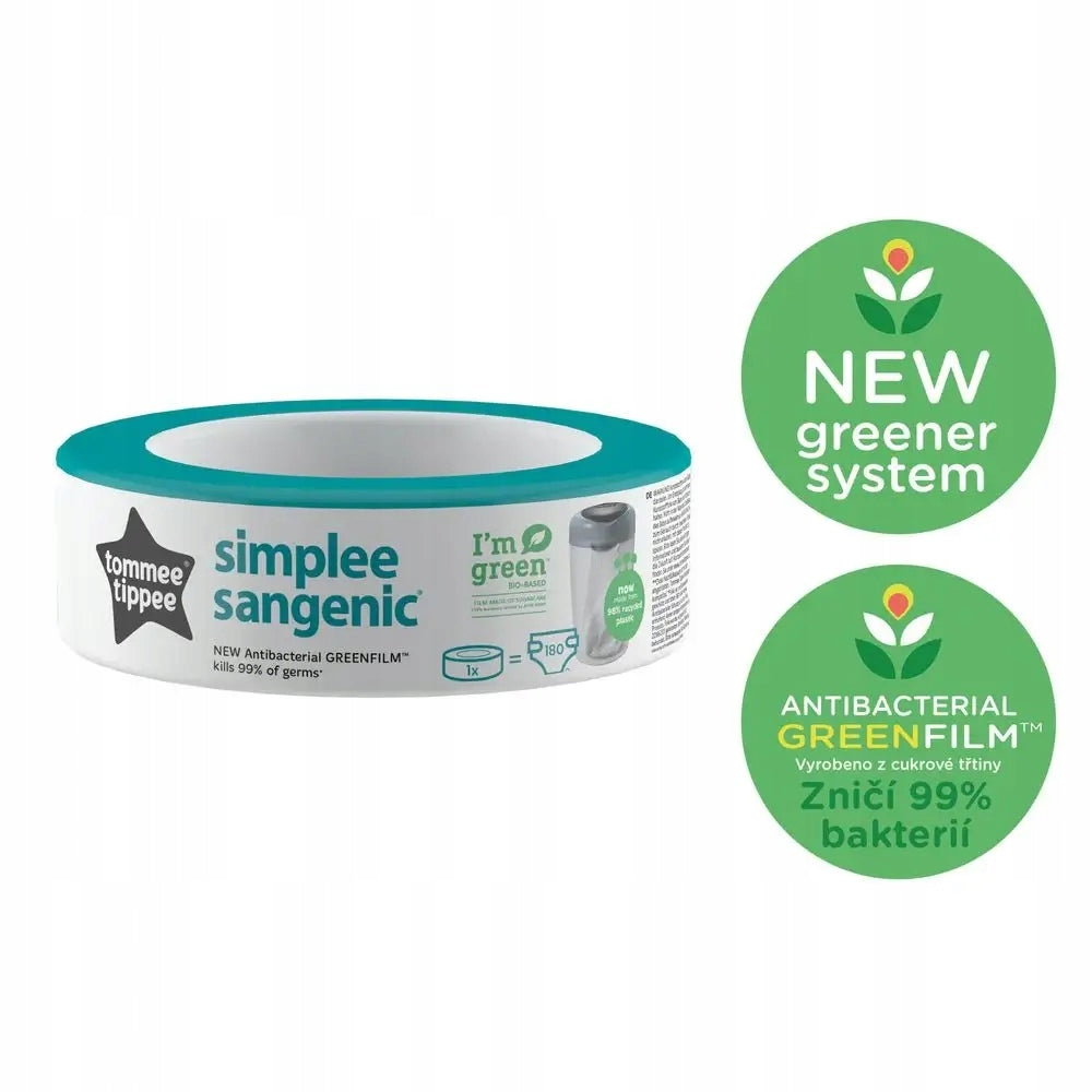 Refill 1-Pack Sangenic Simplee 5010415703156 Brand Tommee Tippee