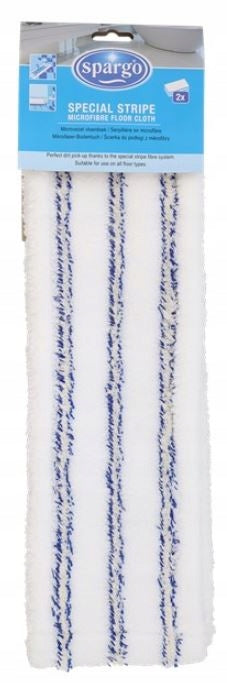 Refill for Mop SPARGO Microfibre 2pcs Absorbent Cloth Dust Hair Set