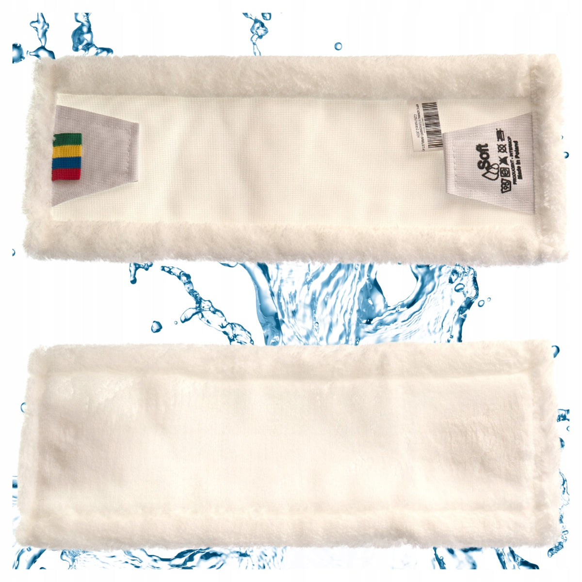 Refill for Mop Soft Flat Cliper Microphase for All Surfaces 40 cm