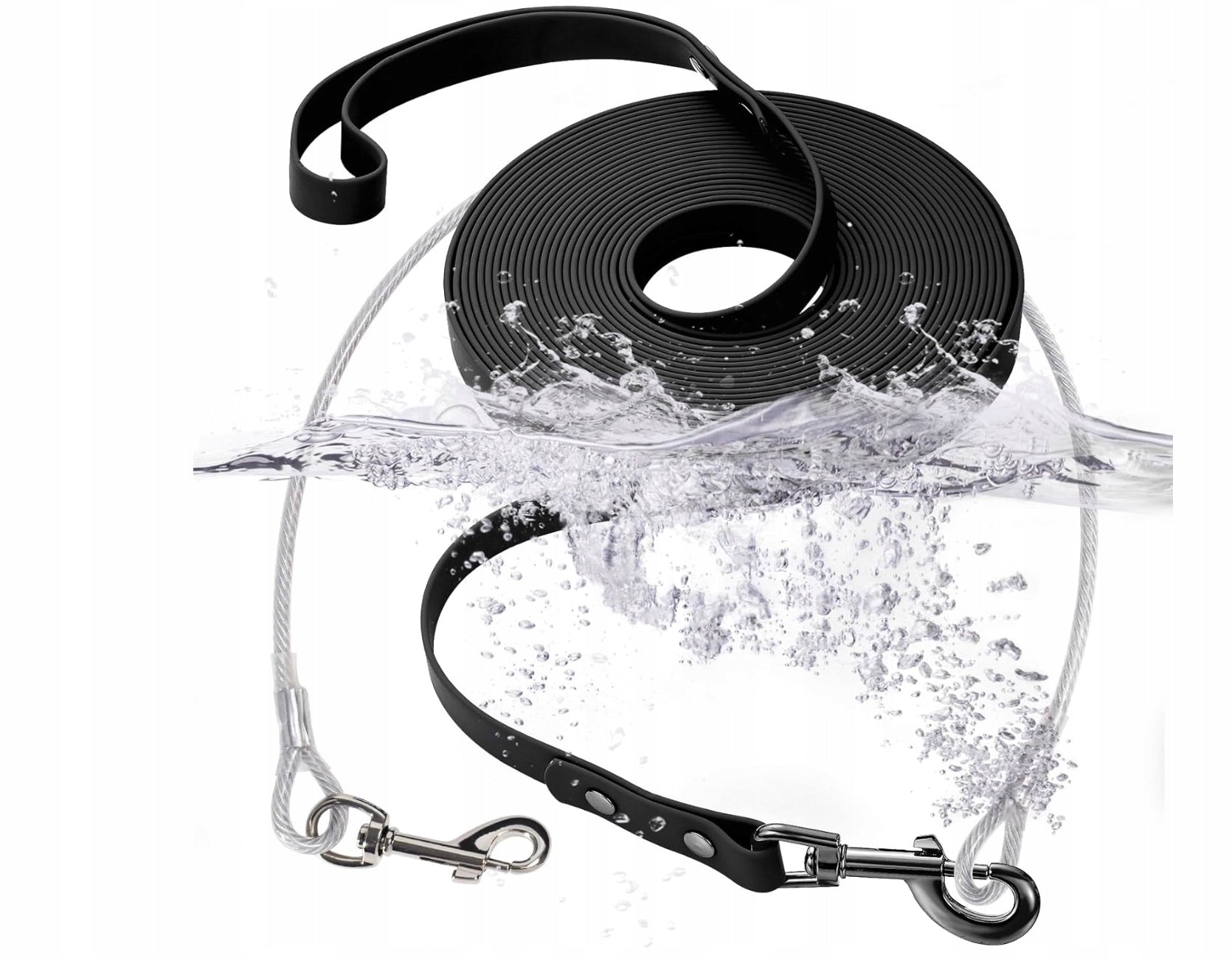 Reflective Dog Leash, Waterproof, Glowing 5 m. Very Strong 20 mm. Manufacturer code 5903857130652