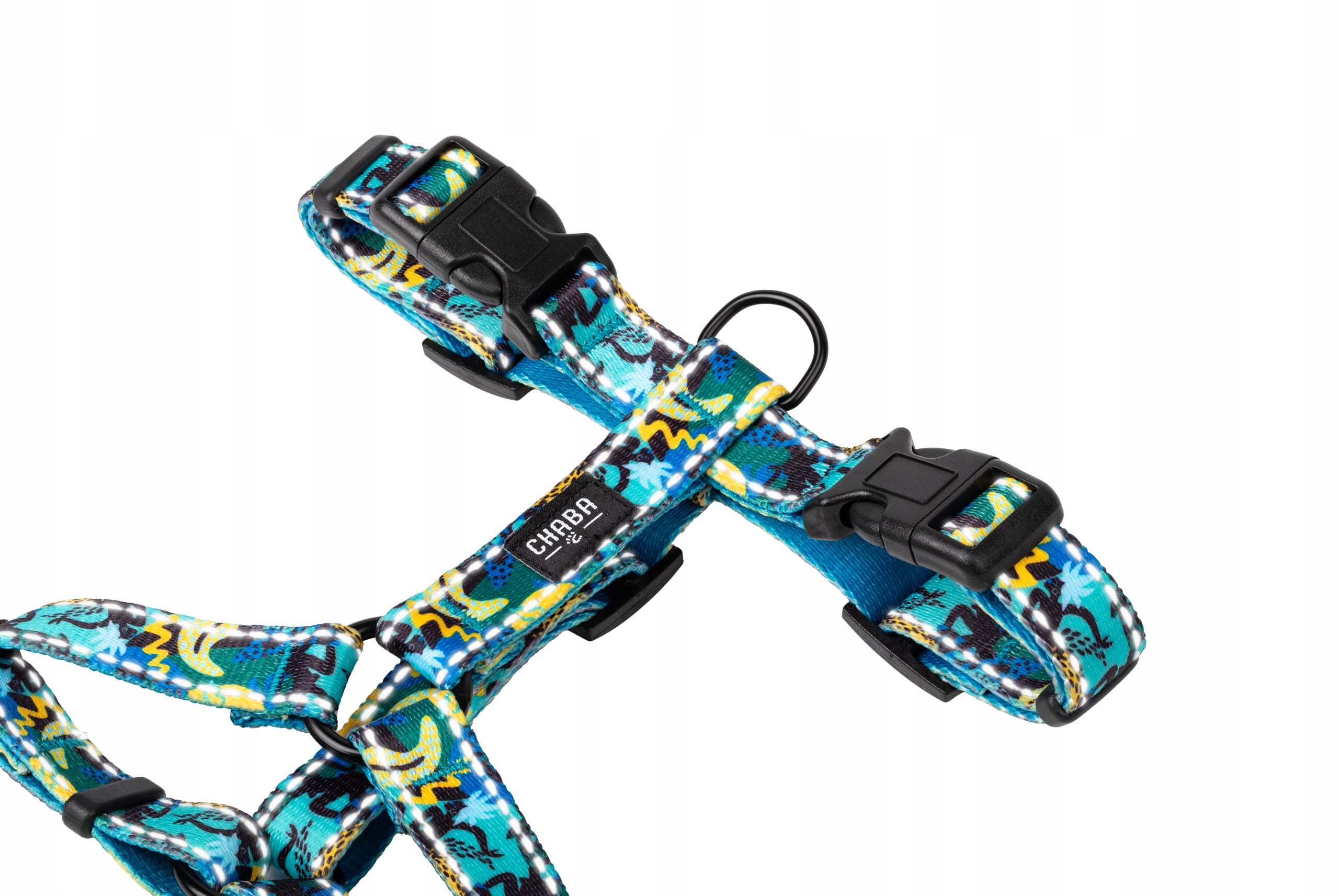 Reflective Harness Guard For Dog CHABA | Carnival Pattern | NO ABSORB Manufacturer code 656061