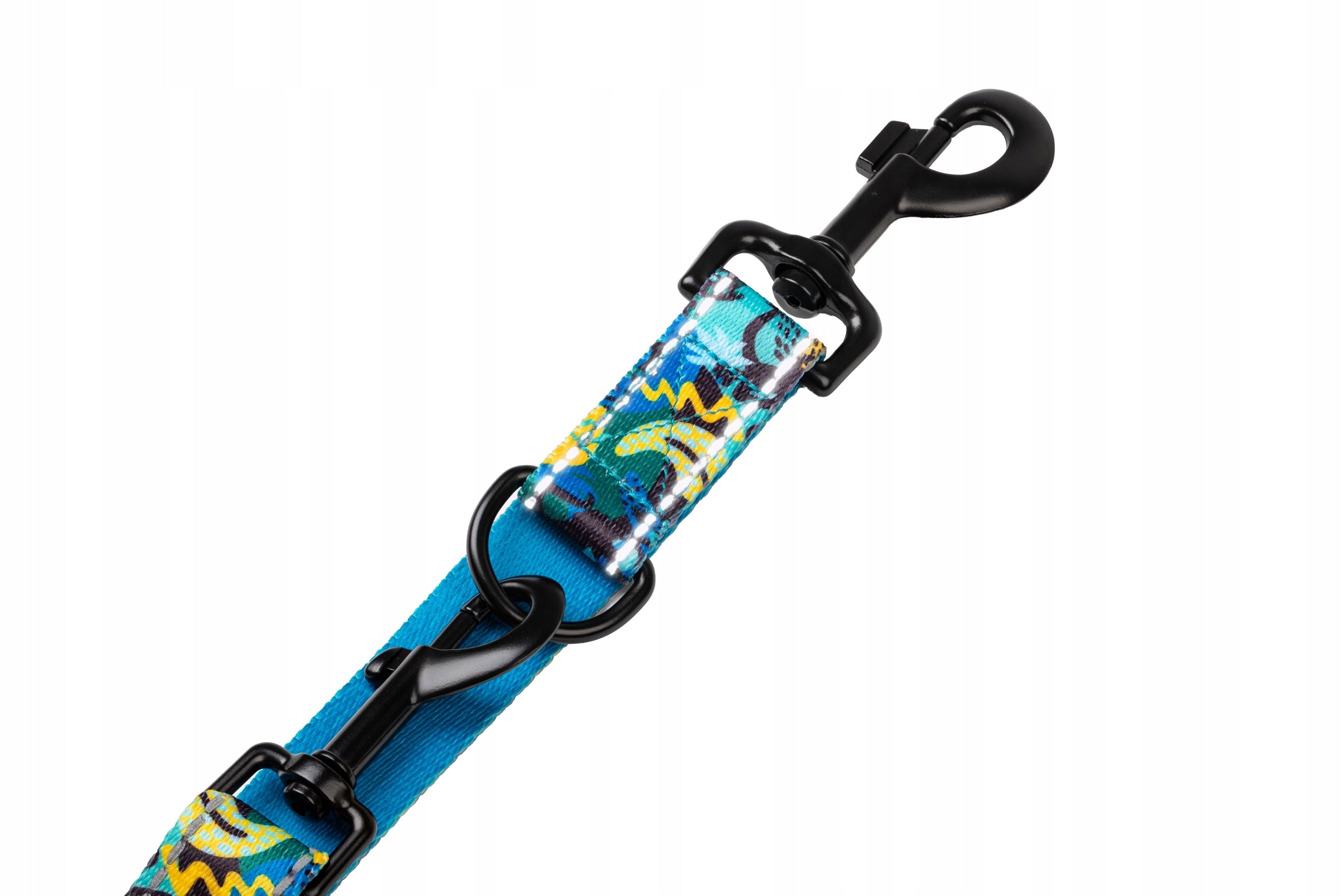 Reflective Lanyard For Dog 260 cm CHABA | Pattern Carnival | Maximum leash length 2.6 m