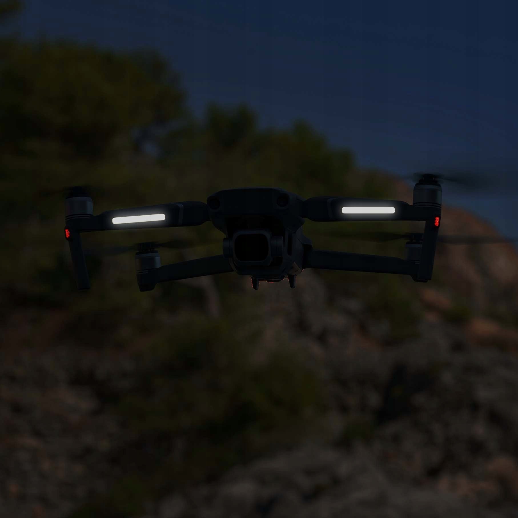 Reflective stickers for drone silver set Brand no brand
