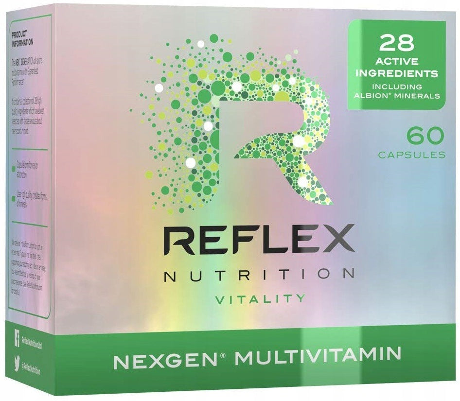 Reflex Nutrition Nexgen Sports Multivitamin 60 capsules
