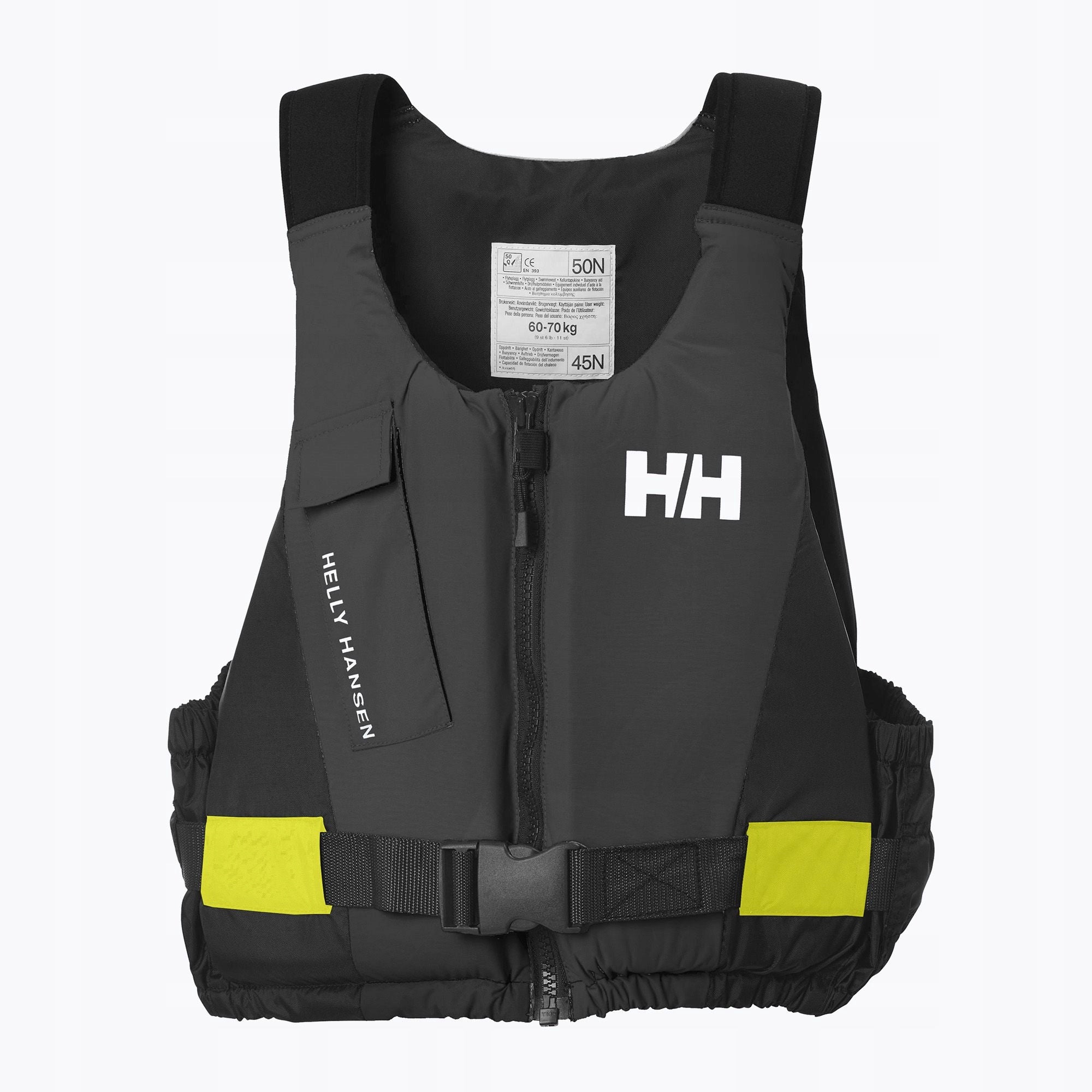 Regatta Sailing Vest Life Vest HELLY HANSEN 60-70kg 33820 BLACK