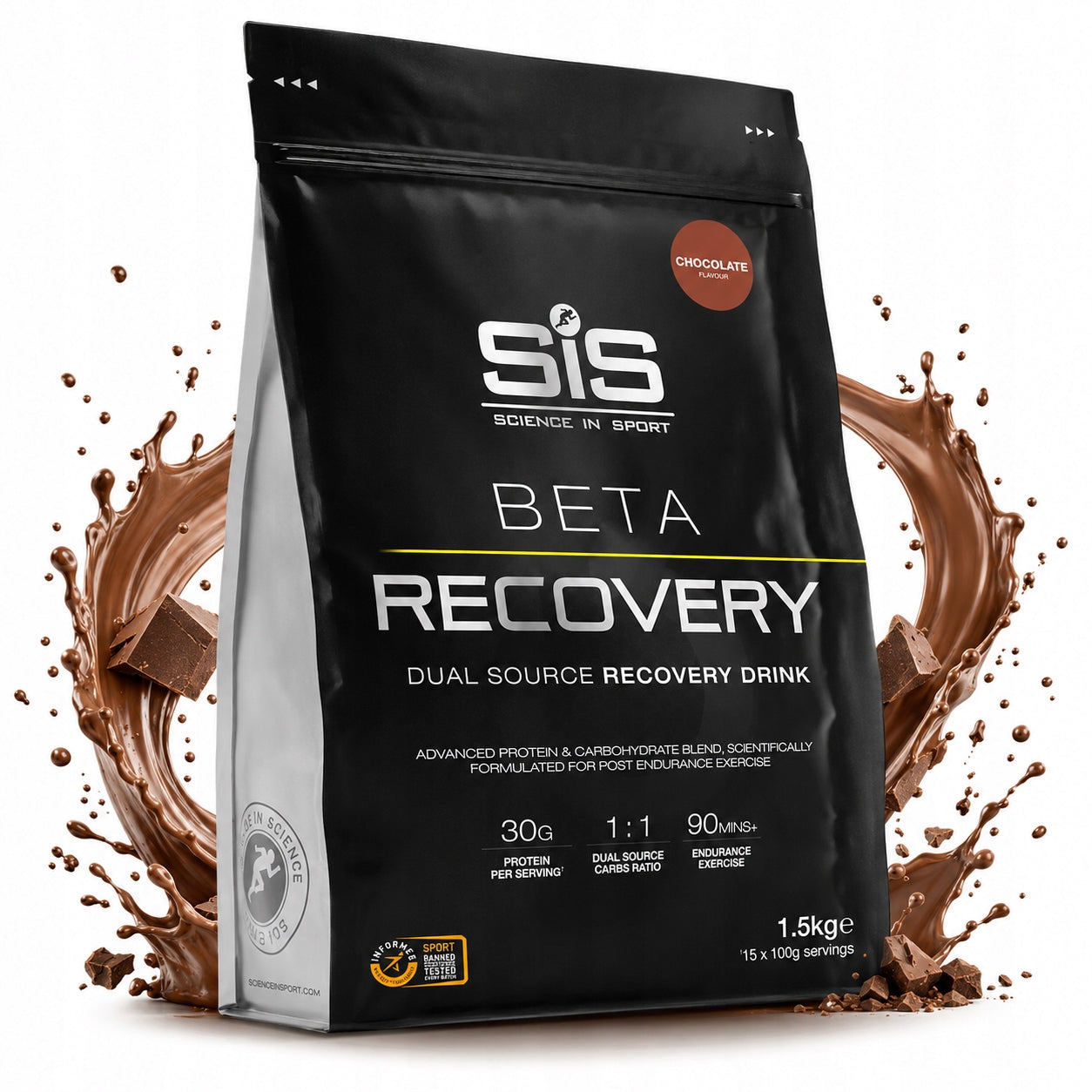 Regenerative Conditioner Science in Sport Beta Fuel Chocolate 1,5 kg