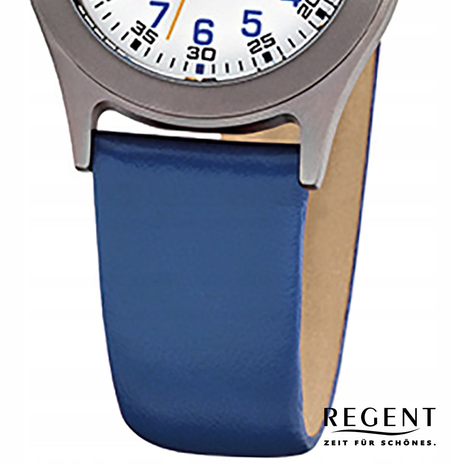 Regent Leather Childrens Watch Quartz Watch Bracelet Blue URF947 Gender unisex