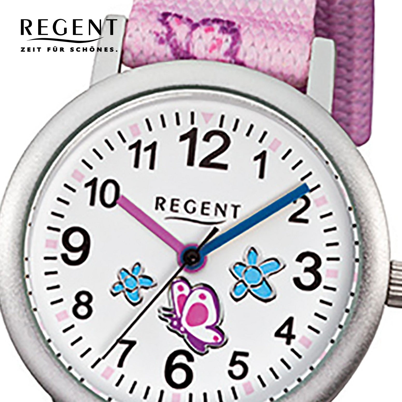 Regent Textile Childrens Watch Quartz Watch Bracelet pink URF491 Brand Regent