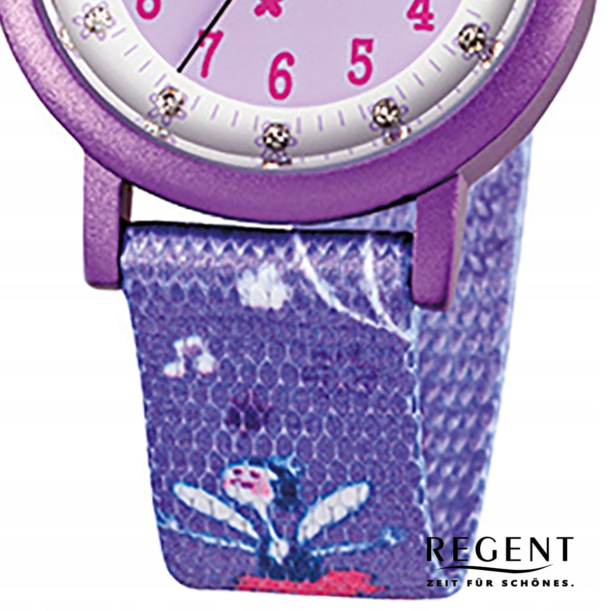Regent Textile Childrens Watch Quartz Watch Bracelet purple URF486 Gender unisex