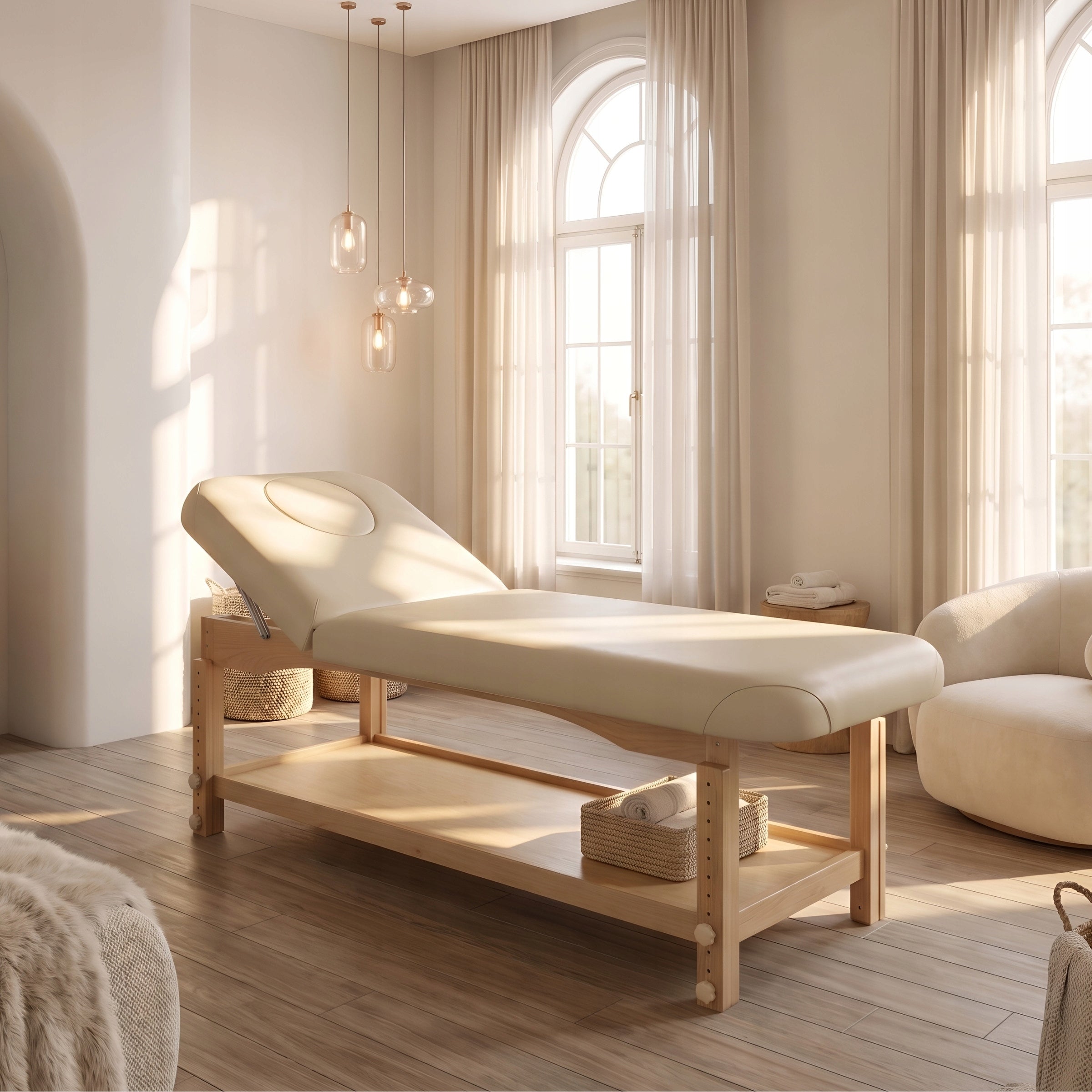 Rehabilitation Massage Couch Wooden Nova Comfort 70 Cm Face Hole Manufacturer code Nova