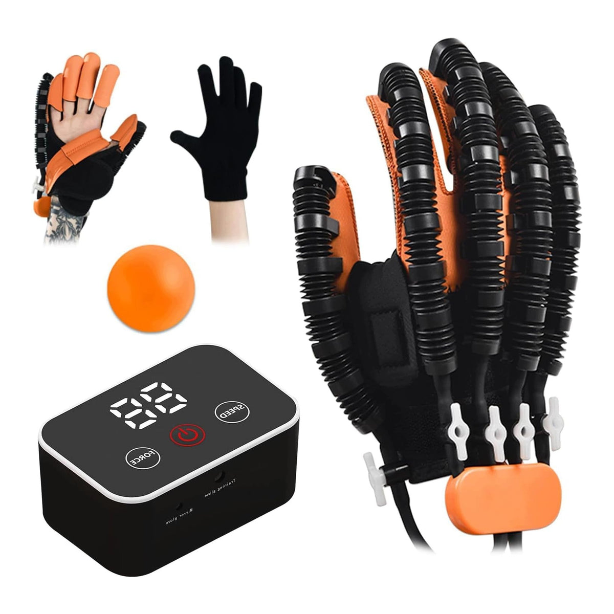 Rehabilitation gloves for finger exercises after stroke therapy equipment