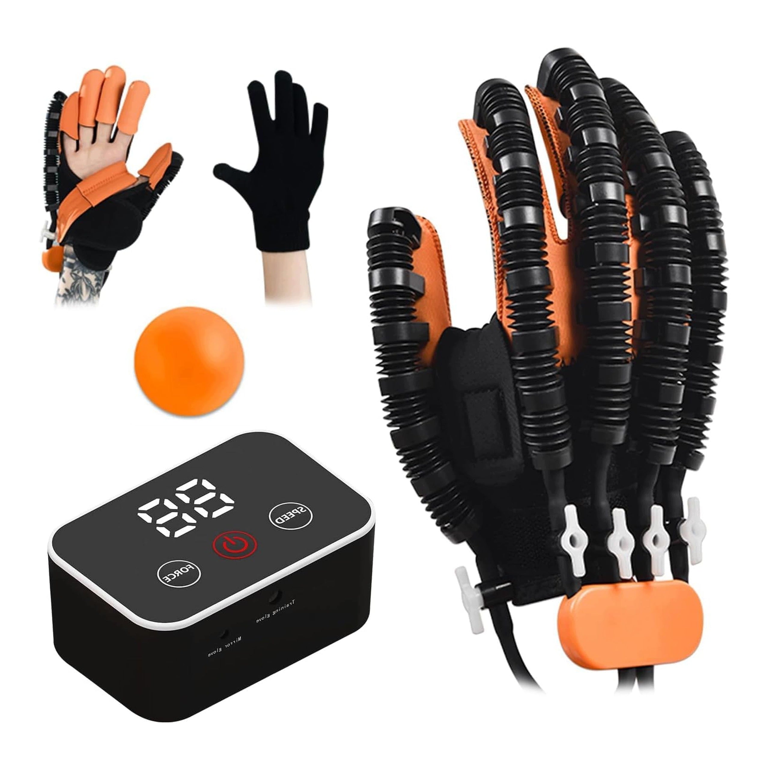 Rehabilitation gloves for finger exercises after stroke therapy equipment