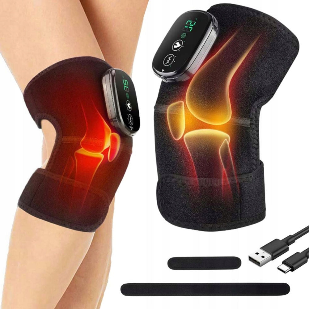 Rehabilitation massager ORTHOSIS ELBOW KNEE LASER VIBRATION currents