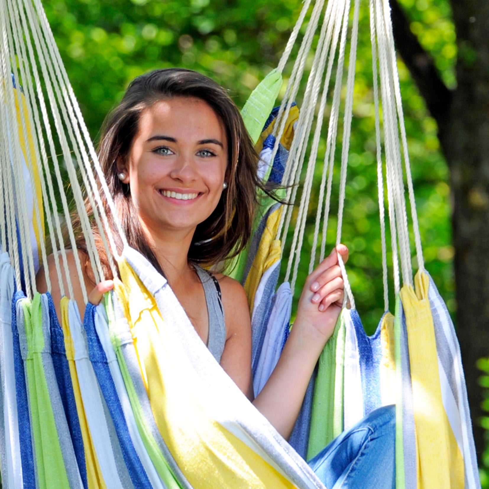 Relax Kolibri Hammock Chair Amazonas / Brazilian Chair / Swing Color multicolor
