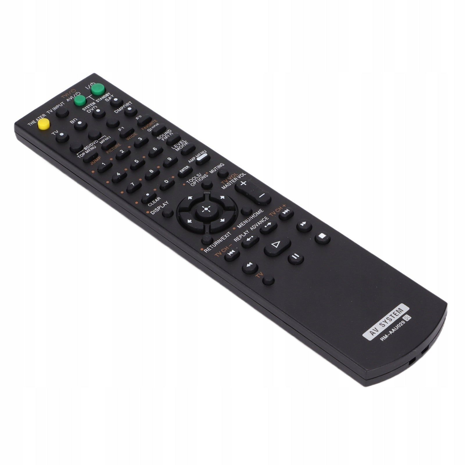 Remote Control, Removable Remote Sensitive Keys for SS-MCT100 for HTCT Brand no brand