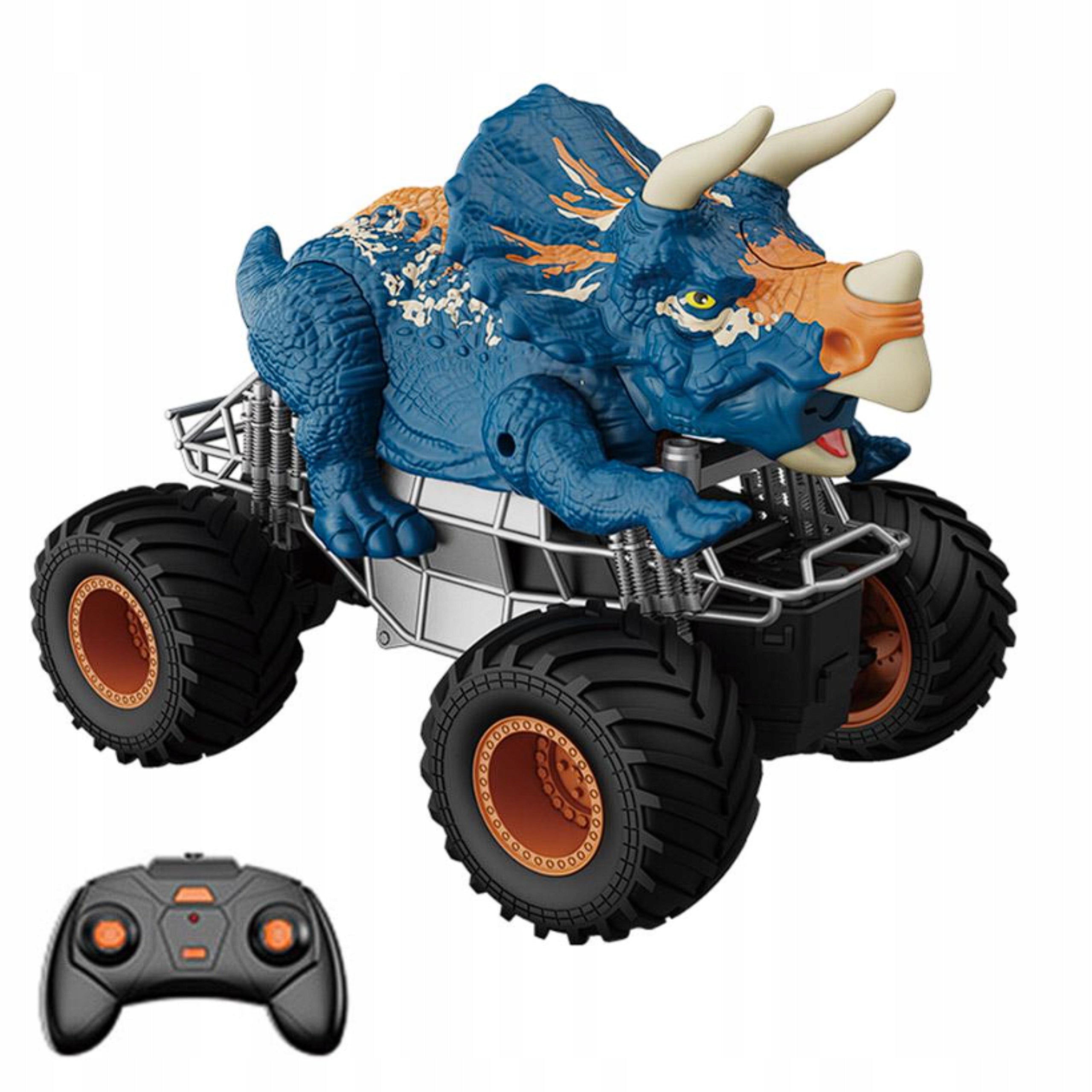 Remote Controlled Auto Dinosaur Triceratops Monster Truck Car Sound Manufacturer code 6063032536