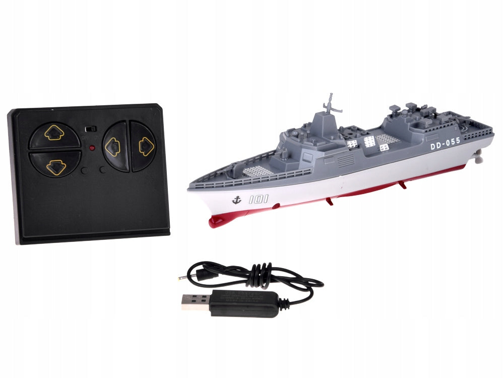 Remote Controlled Battle Ship Destroyer DD55 Scale 1:890 5905258542126 Brand Jokomisiada