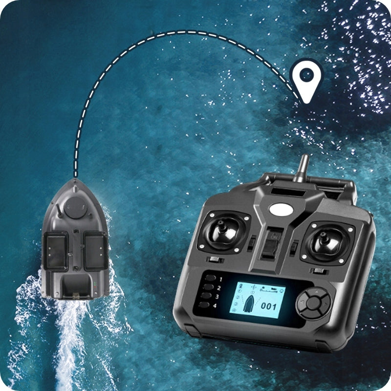 Remote Controlled Boat GPS 3 Feeders 500m LIFTING CAPACITY 2 kg Model Model GPS