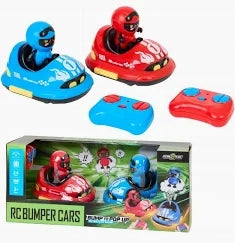 Remote Controlled Bumper Cars, 2 Pack Packaging status original